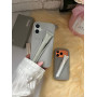 Стильний чохол Rhode Lip Case з блиском для губ на iPhone 16 — сірий